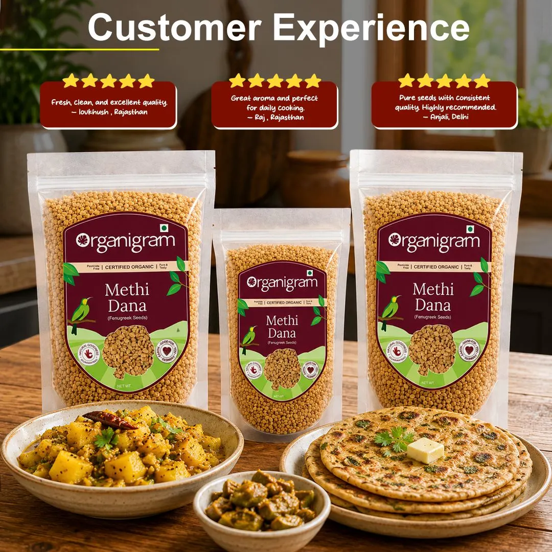 Organic Methi Dana/Fenugreek Seeds - Image 5