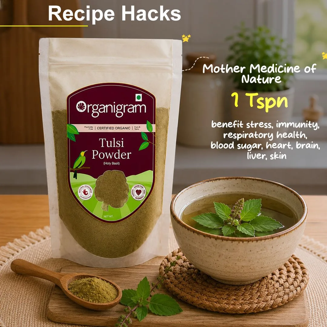 Organic Tulsi Powder/Holy Basil Powder - Image 6