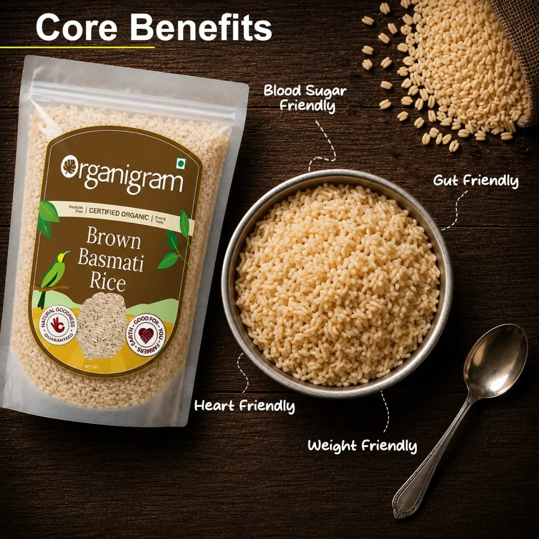 Organic Brown Basmati Rice - Image 2