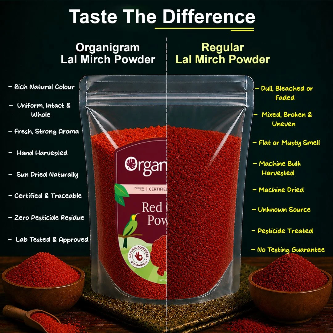 Organic Lal Mirch Powder/Dried Red Chilli Powder - Image 3