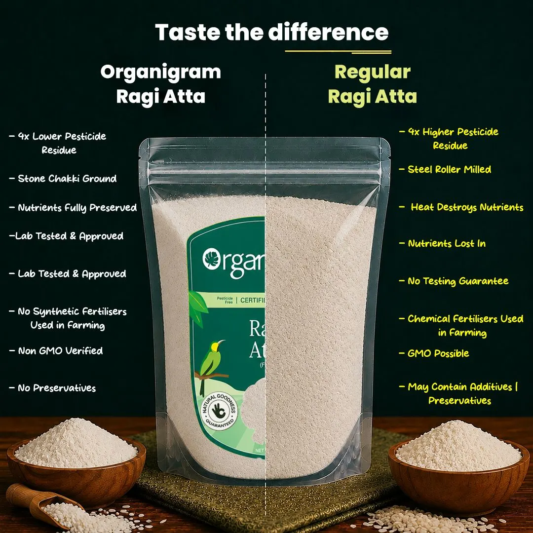 Organic Ragi Atta/Finger Millet Flour - Image 3