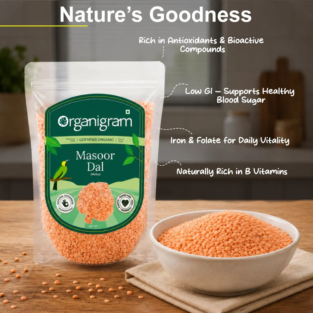 Organic Masoor Malka/Red Lentil Split (Skinless) - Image 4
