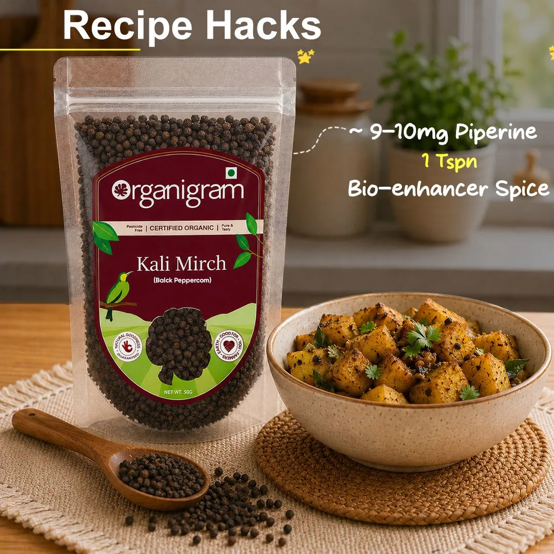 Organic Kali Mirch Sabut/Black Pepper - Image 6