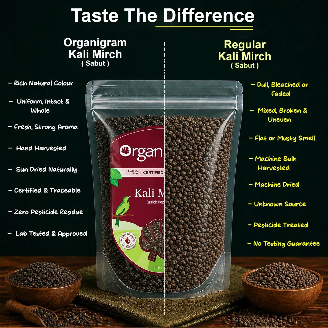 Organic Kali Mirch Sabut/Black Pepper - Image 3