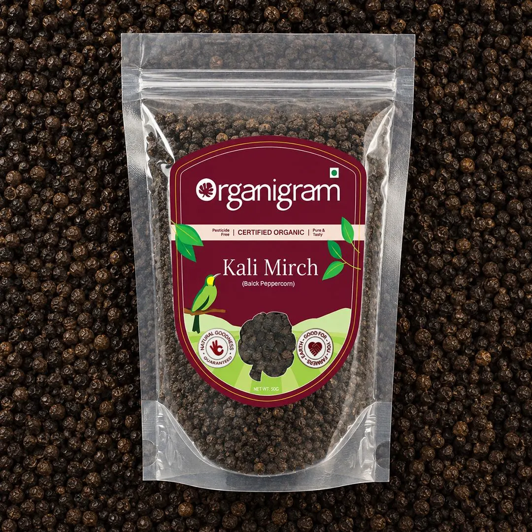 Organic Kali Mirch Sabut/Black Pepper