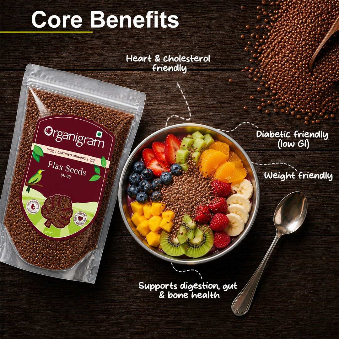 Organic Flax Seeds (Alsi) - Image 2