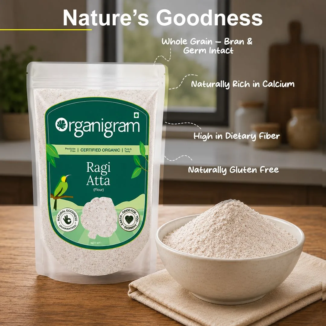 Organic Ragi Atta/Finger Millet Flour - Image 4