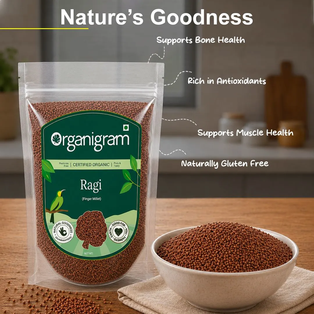 Organic Ragi Whole/Finger Millet - Image 4