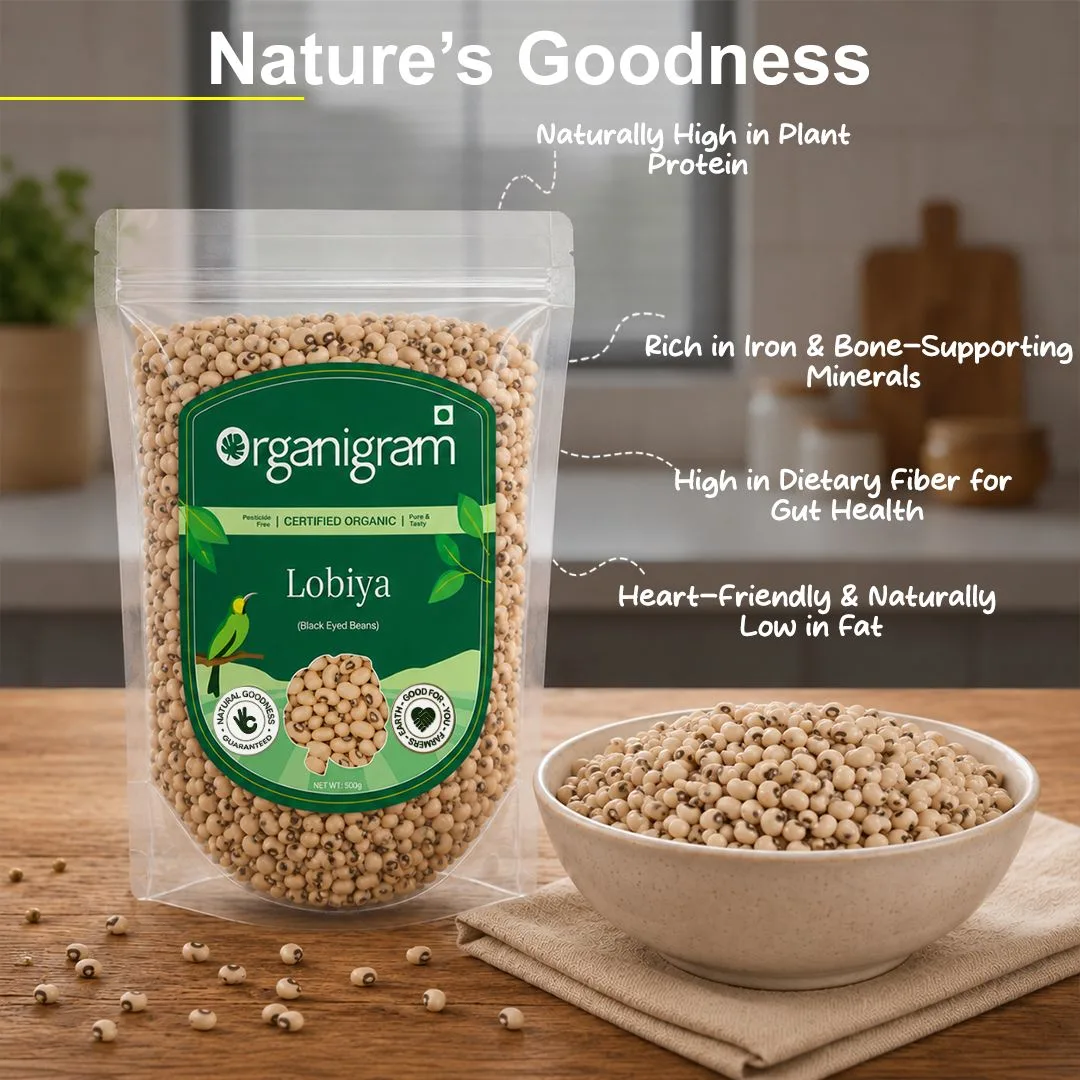 Organic Lobiya/Black-Eyed Beans - Image 4