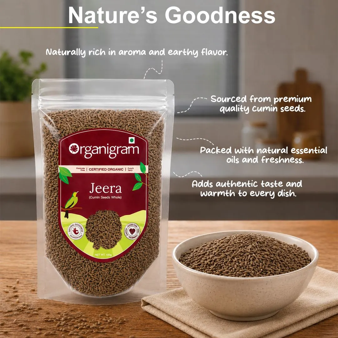 Organic Jeera/Cumin Seeds Whole - Image 4