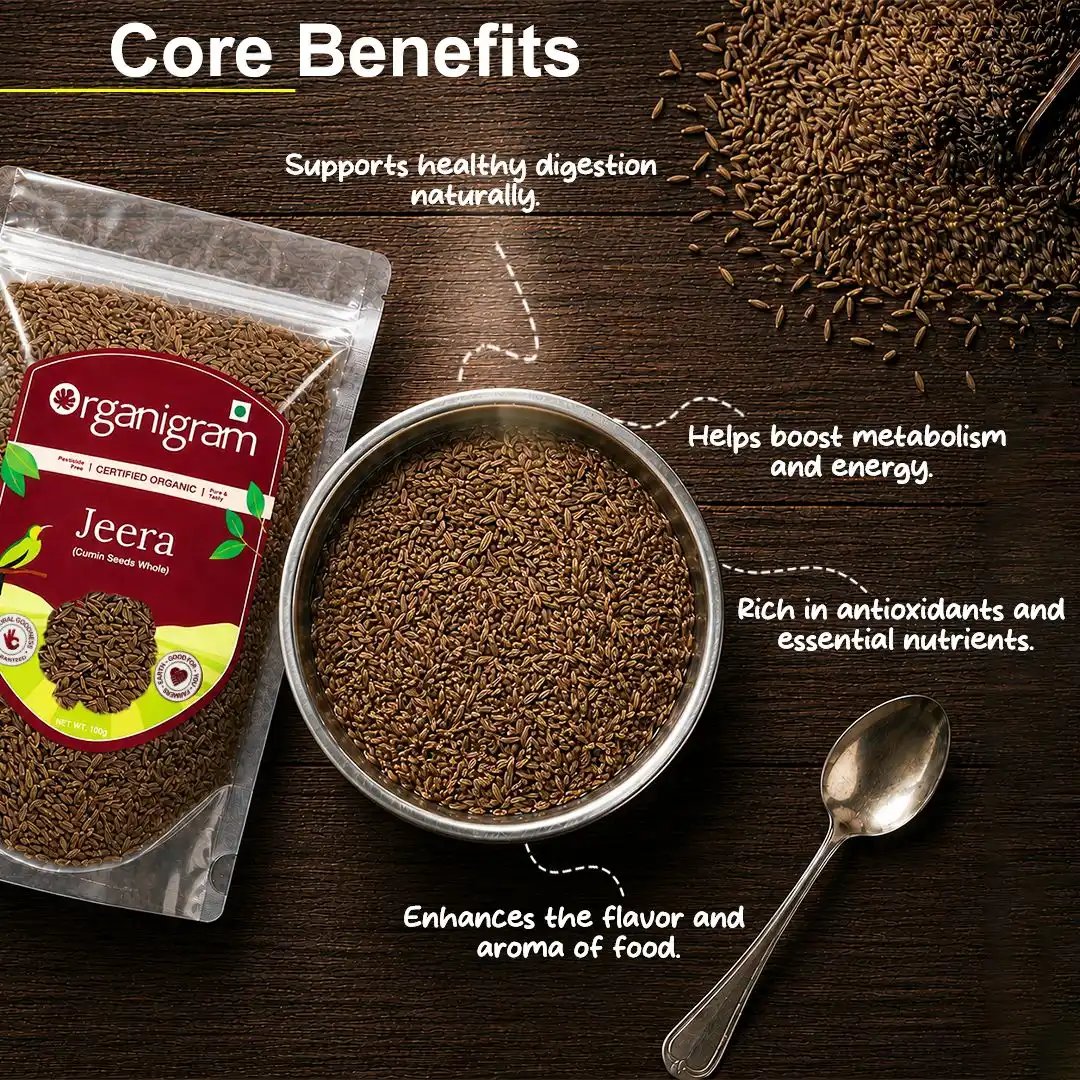 Organic Jeera/Cumin Seeds Whole - Image 2