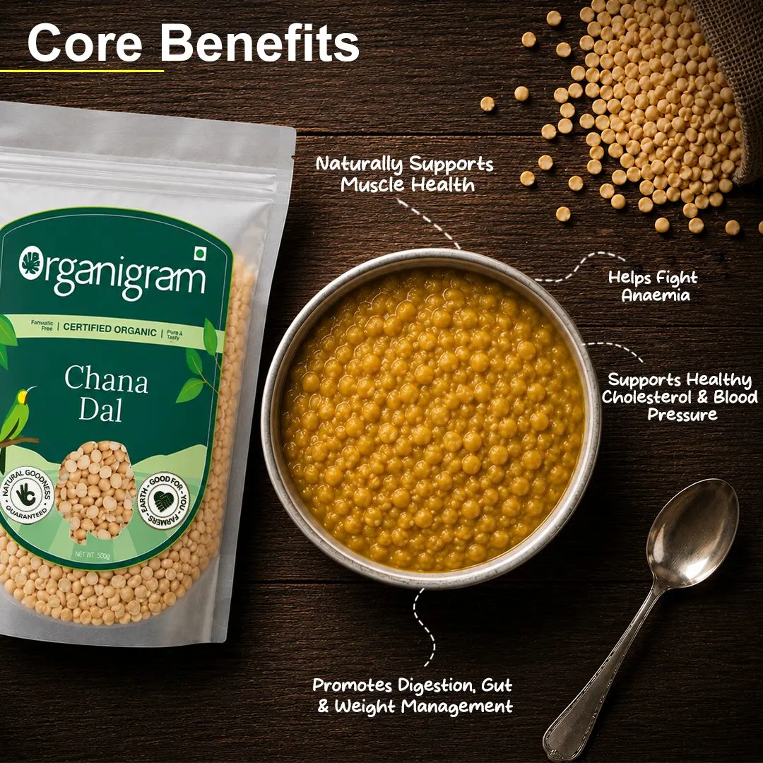 Organic Chana Dal/Split Bengal Gram - Image 2