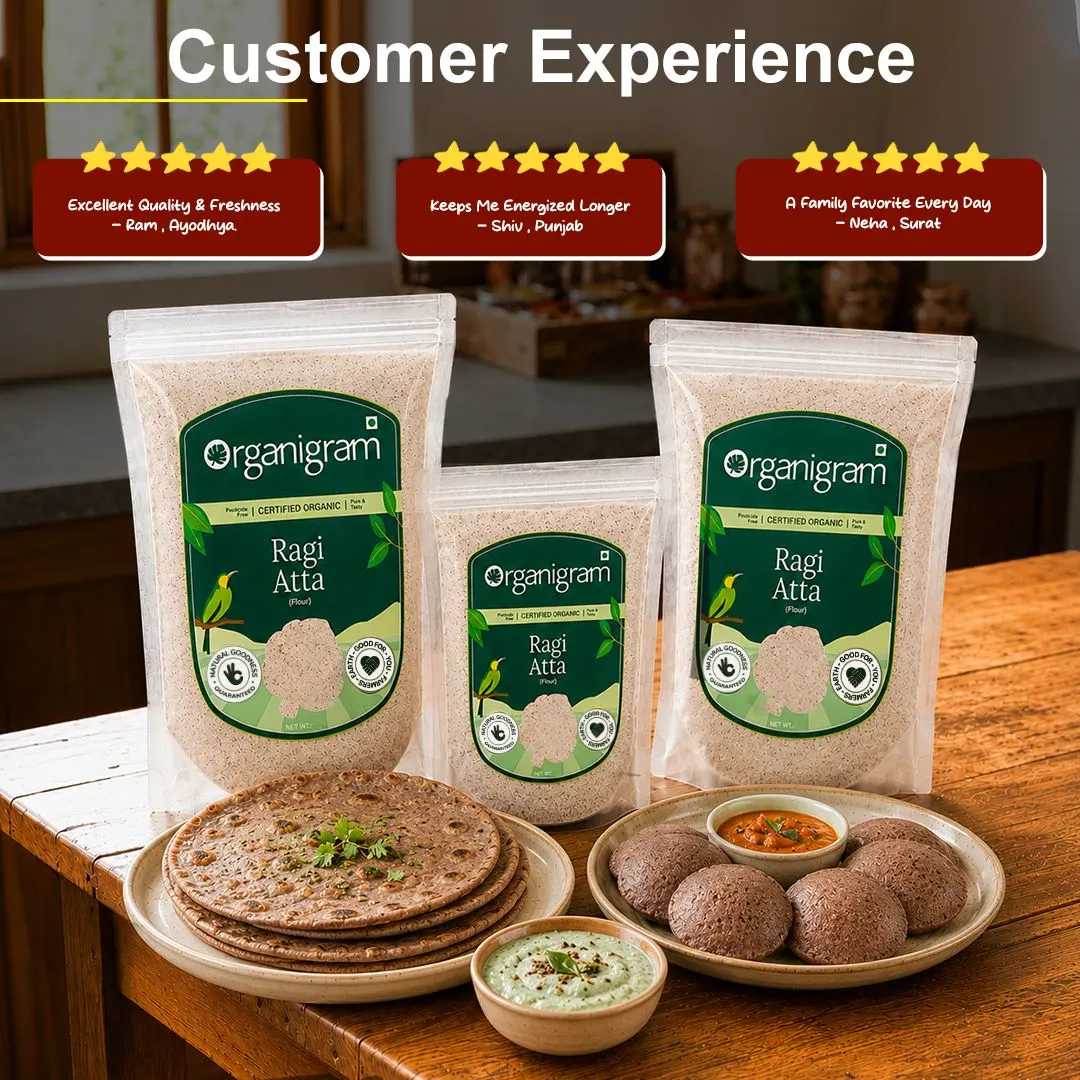 Organic Ragi Atta/Finger Millet Flour - Image 5