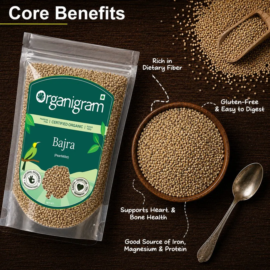 Organic Bajra Whole/Pearl Millet - Image 2