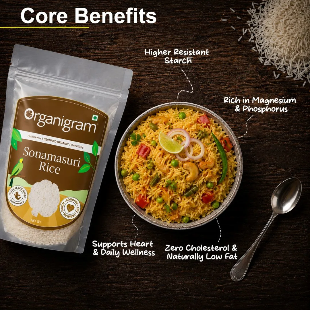 Organic Basmati Sonamasoori - Image 2