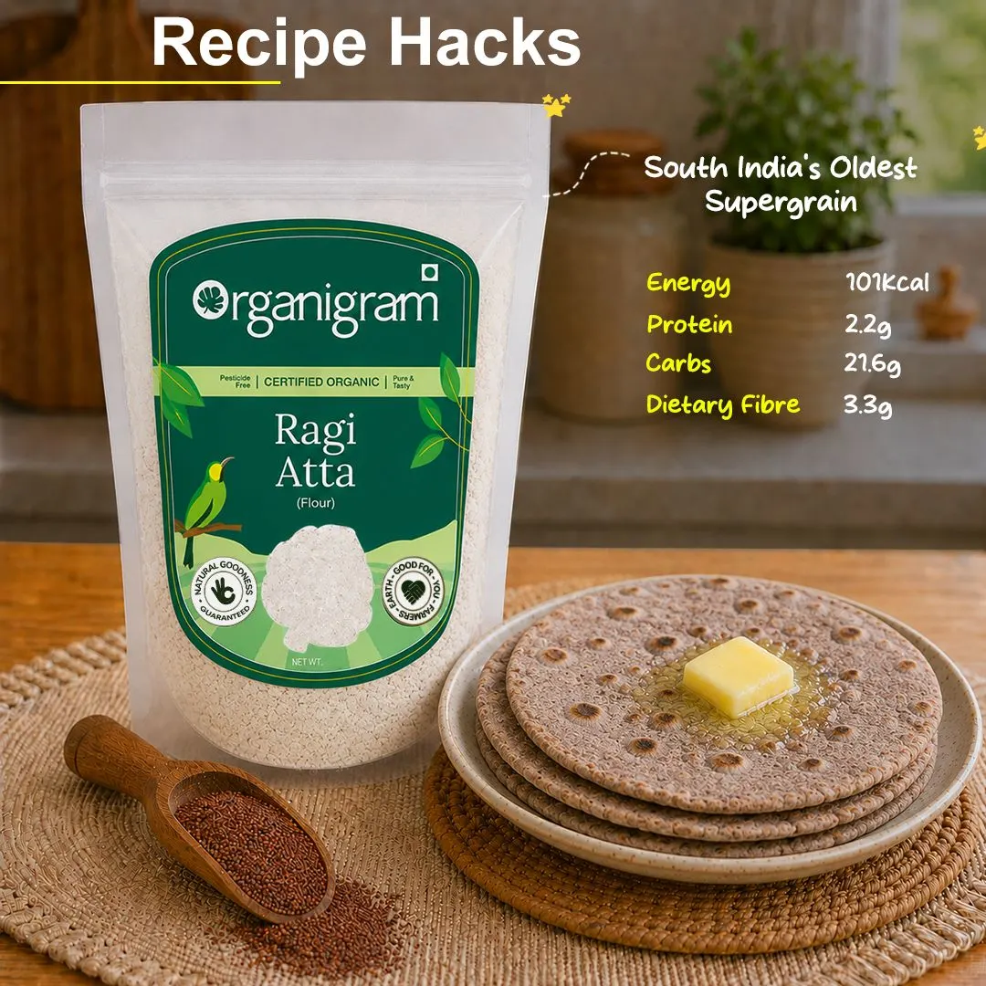 Organic Ragi Atta/Finger Millet Flour - Image 6