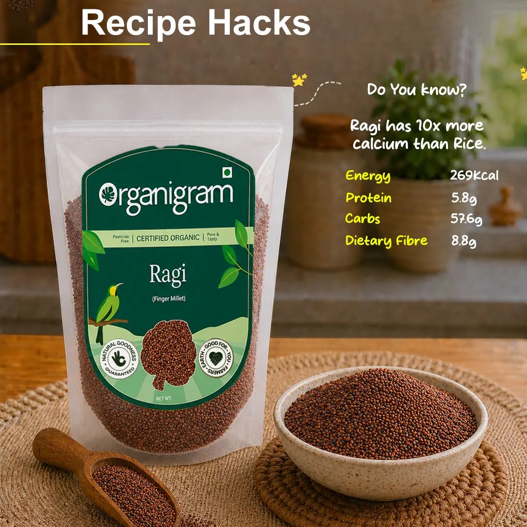 Organic Ragi Whole/Finger Millet - Image 6