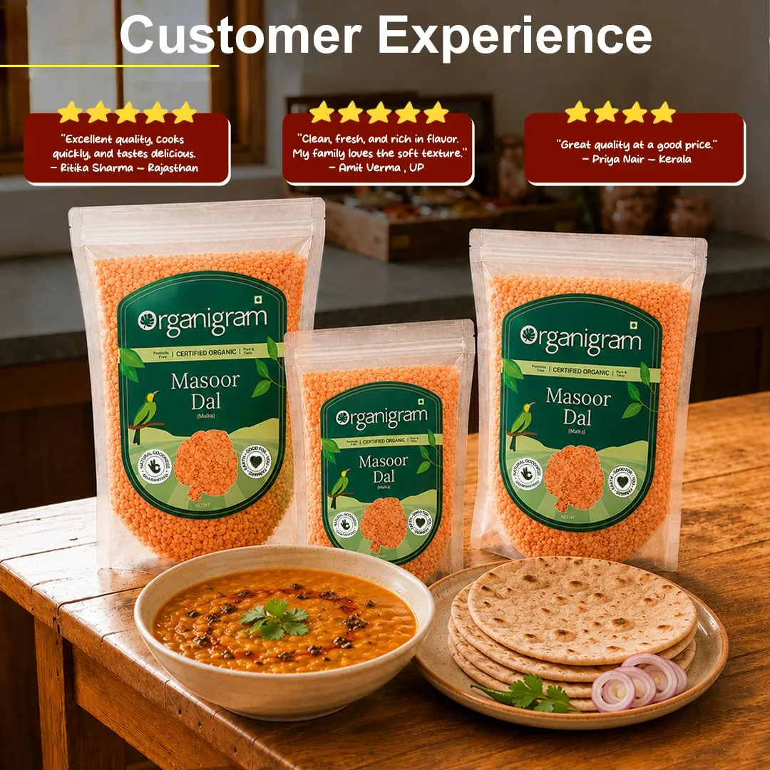 Organic Masoor Malka/Red Lentil Split (Skinless) - Image 5