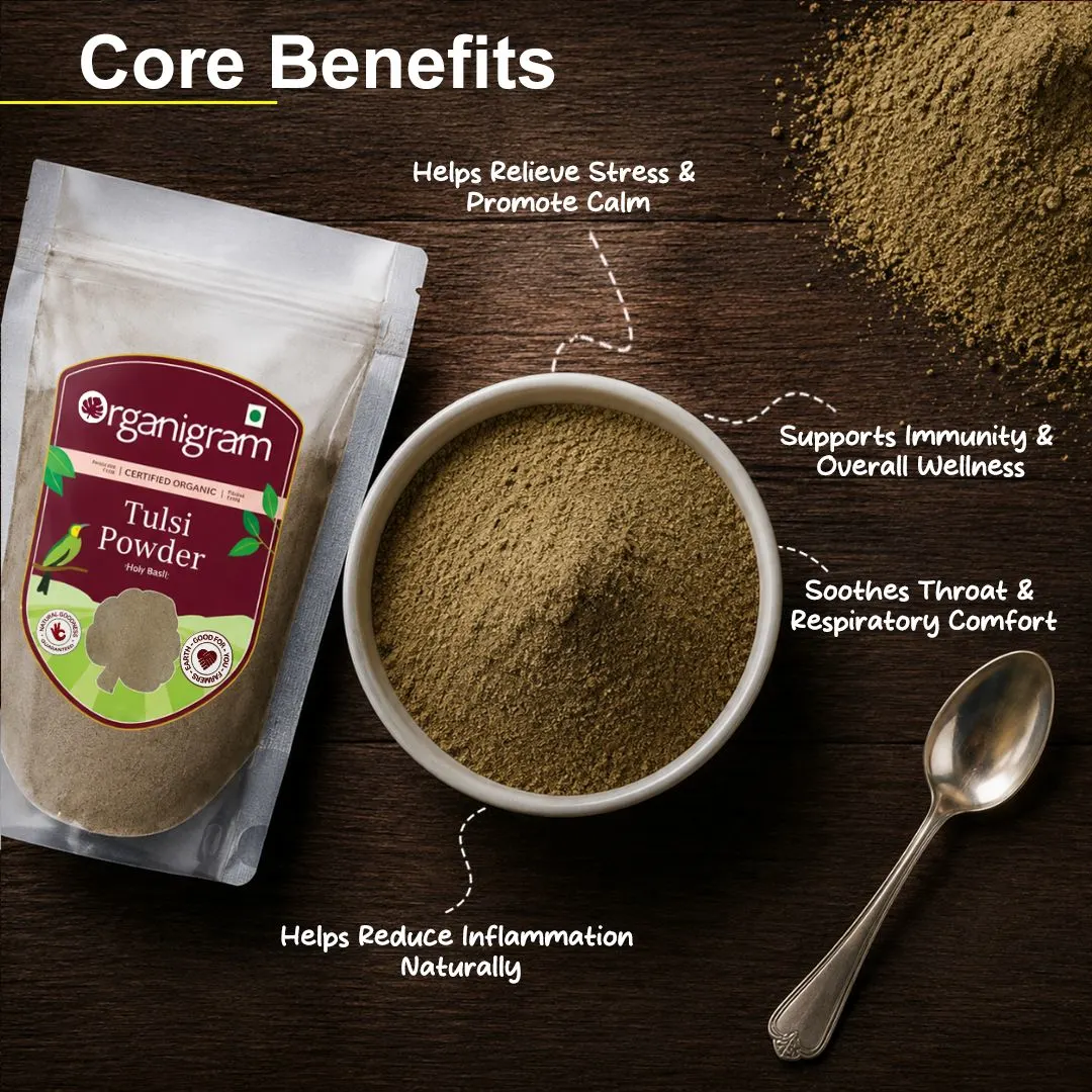 Organic Tulsi Powder/Holy Basil Powder - Image 2