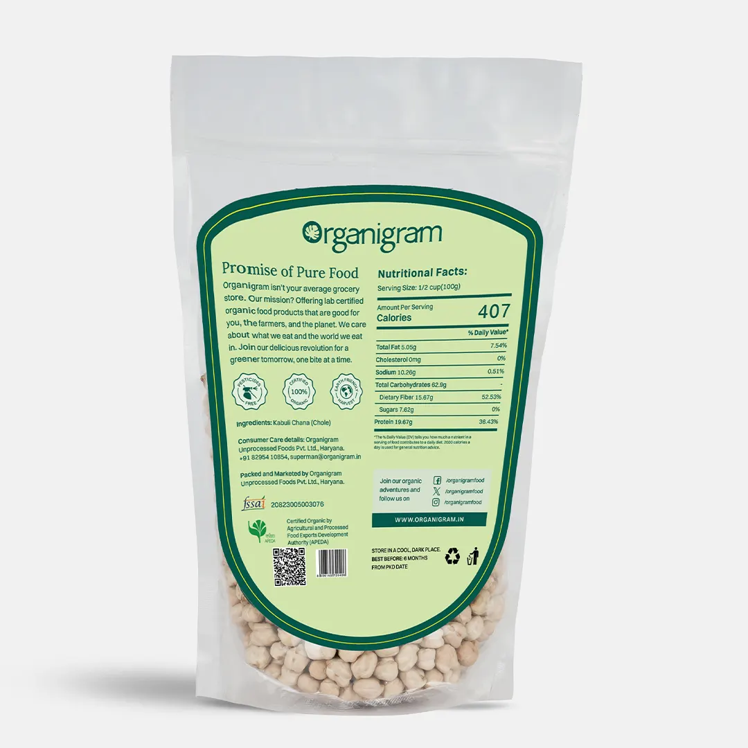 Organic Kabuli Chana/Chickpea - Image 7