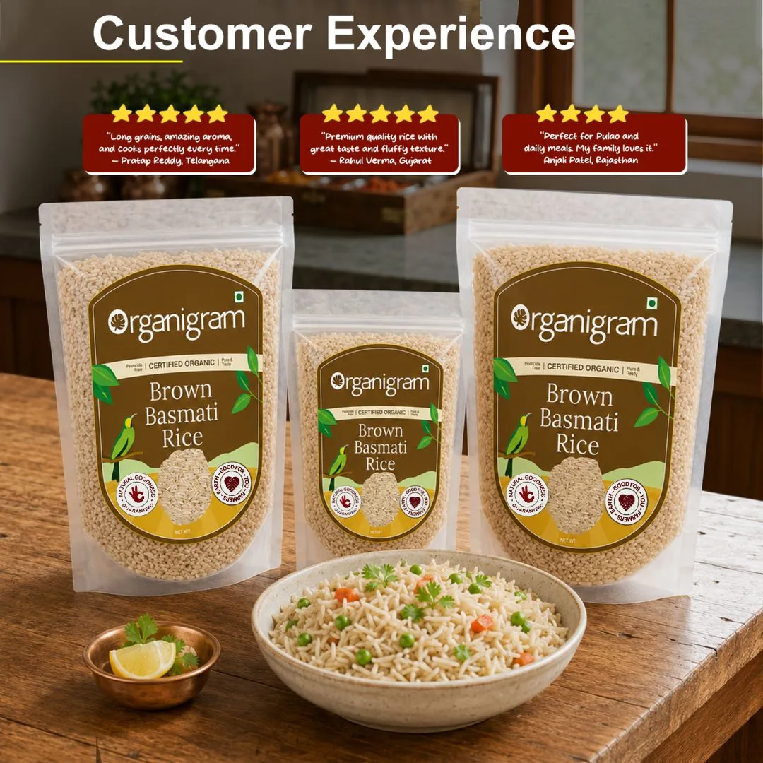 Organic Brown Basmati Rice - Image 5