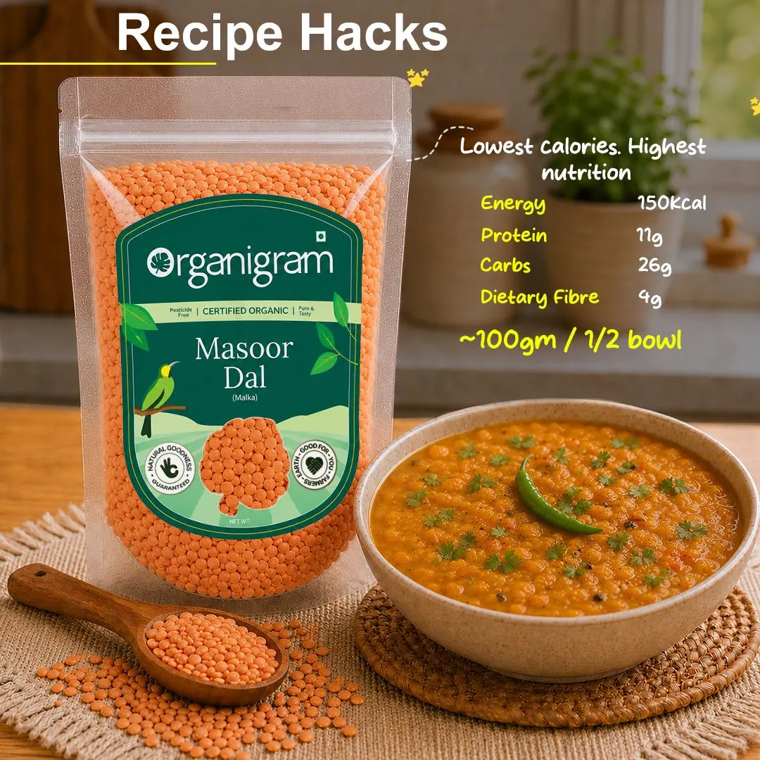 Organic Masoor Malka/Red Lentil Split (Skinless) - Image 6
