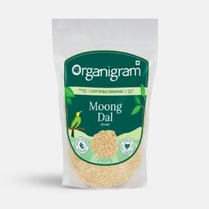 Organic Moong Dal Dhuli/Yellow Lentil Split (Skinless)