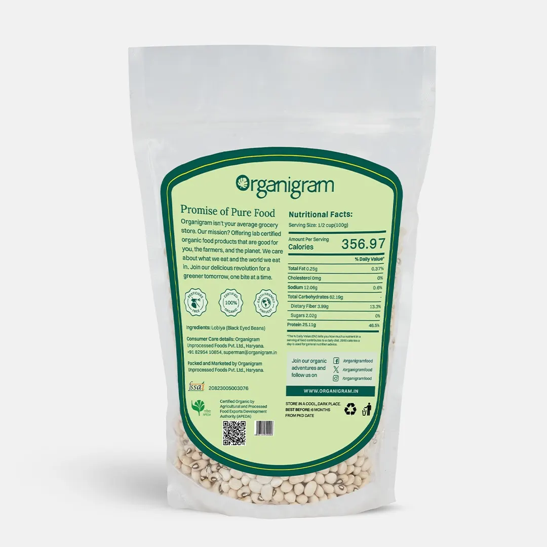 Organic Lobiya/Black-Eyed Beans - Image 7