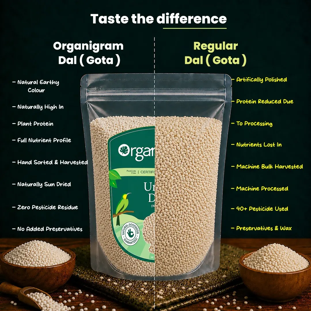 Organic Urad Gota/Urad White Gram Whole - Image 3