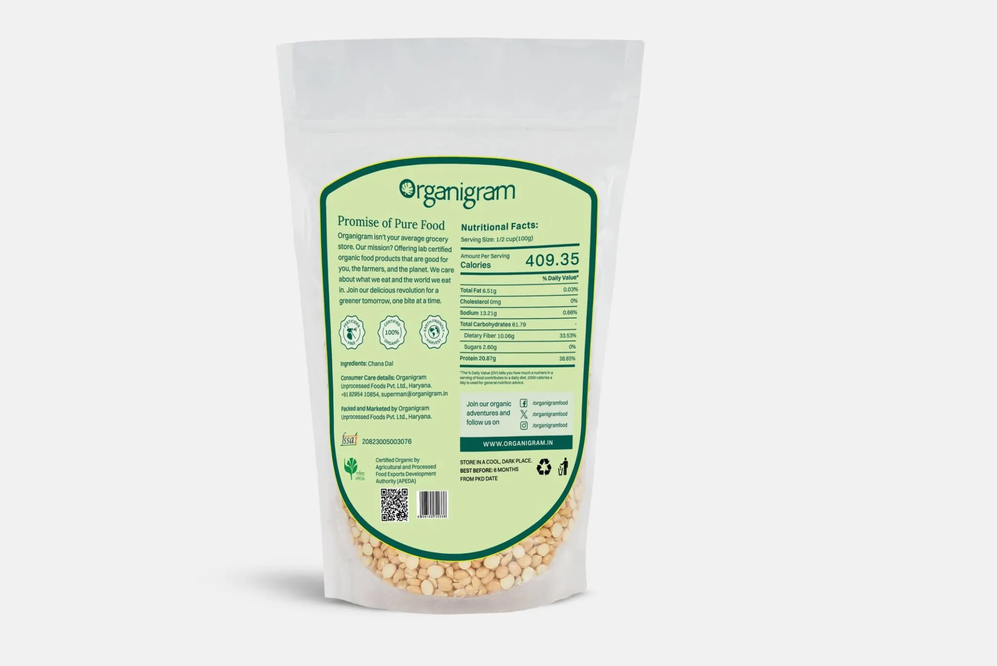 Organic Chana Dal/Split Bengal Gram - Image 7